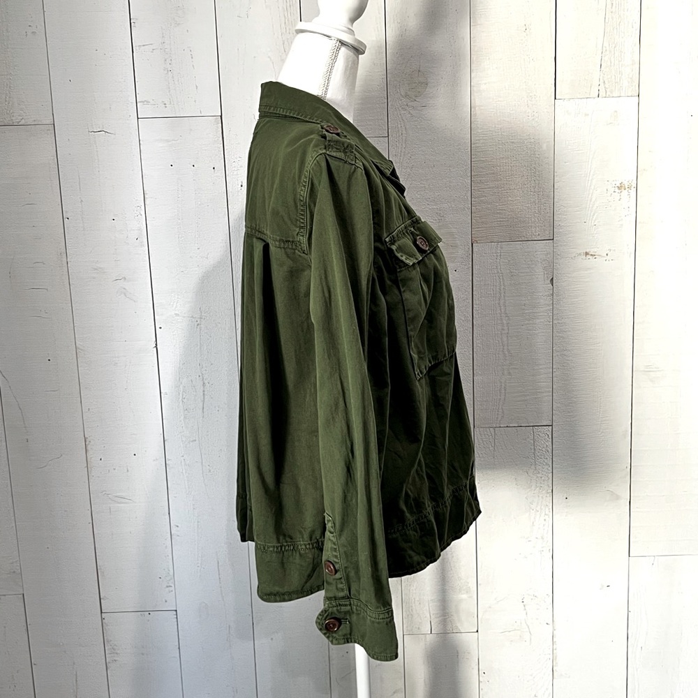 J.Crew Garment Dyed Safari Utility Shirt Jacket (Shacket) - Picture 8 of 13